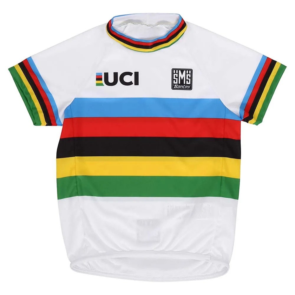 SANTINI Uci World Champion S T恤 短袖 休閒 正品歐洲代購 [136440569]