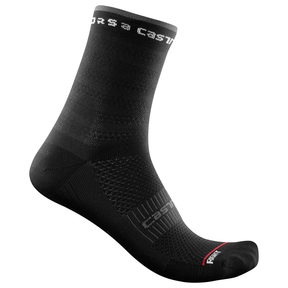 CASTELLI Rosso Corsa 車襪 透氣 舒適 彈性 無縫 正品歐洲代購 [137972716]