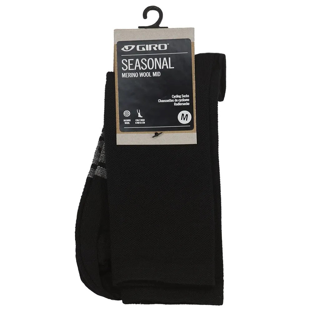 GIRO Seasonal Merino 車襪 保暖 透氣