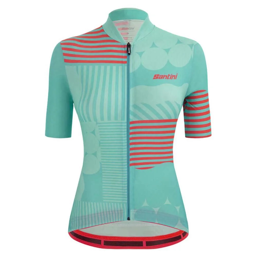 SANTINI Giada Optic Short Sl 車衣 正品歐洲代購 [138359330]