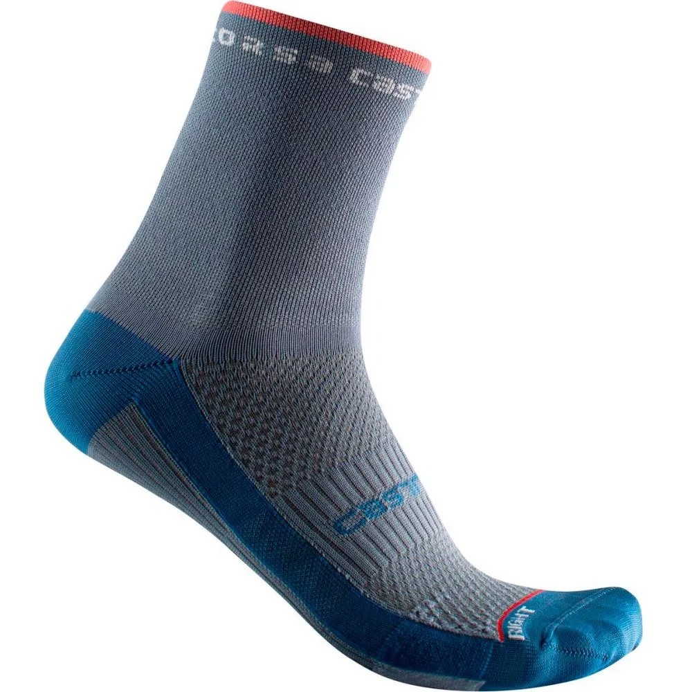 CASTELLI Rosso Corsa 車襪 透氣 舒適 彈性 無縫 正品歐洲代購 [138442095]