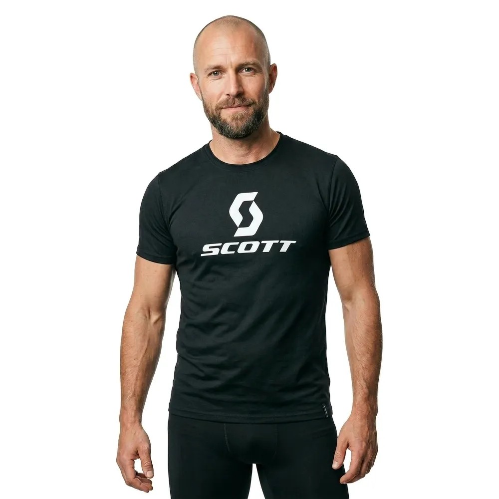 SCOTT Icon 短袖 T T 恤 吸濕排汗 透氣
