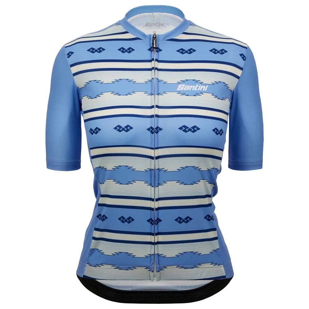 SANTINI Pendelton Short Slee 車衣 正品歐洲代購 [138891307]