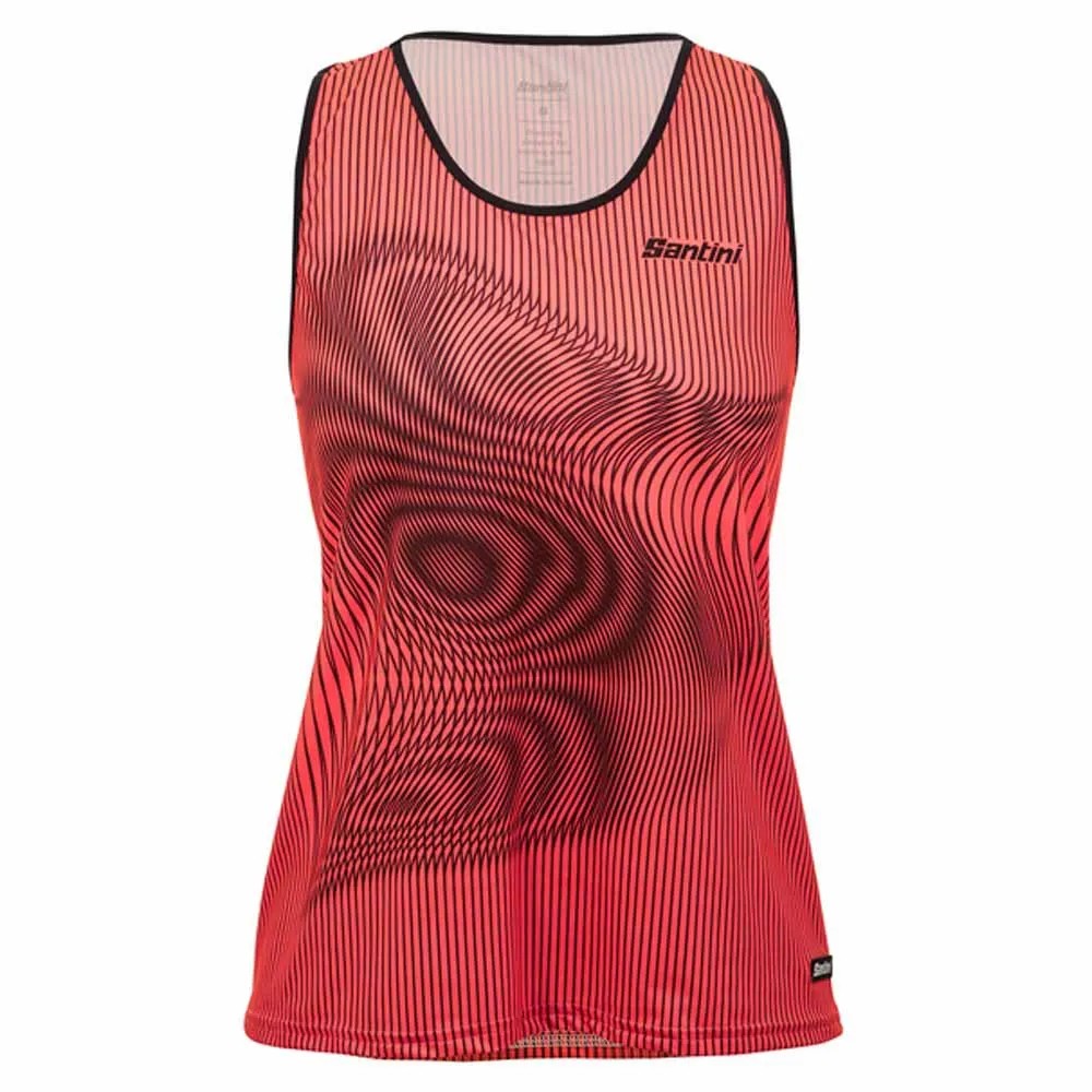 SANTINI Vortex 無袖 T T 恤 透氣 舒適