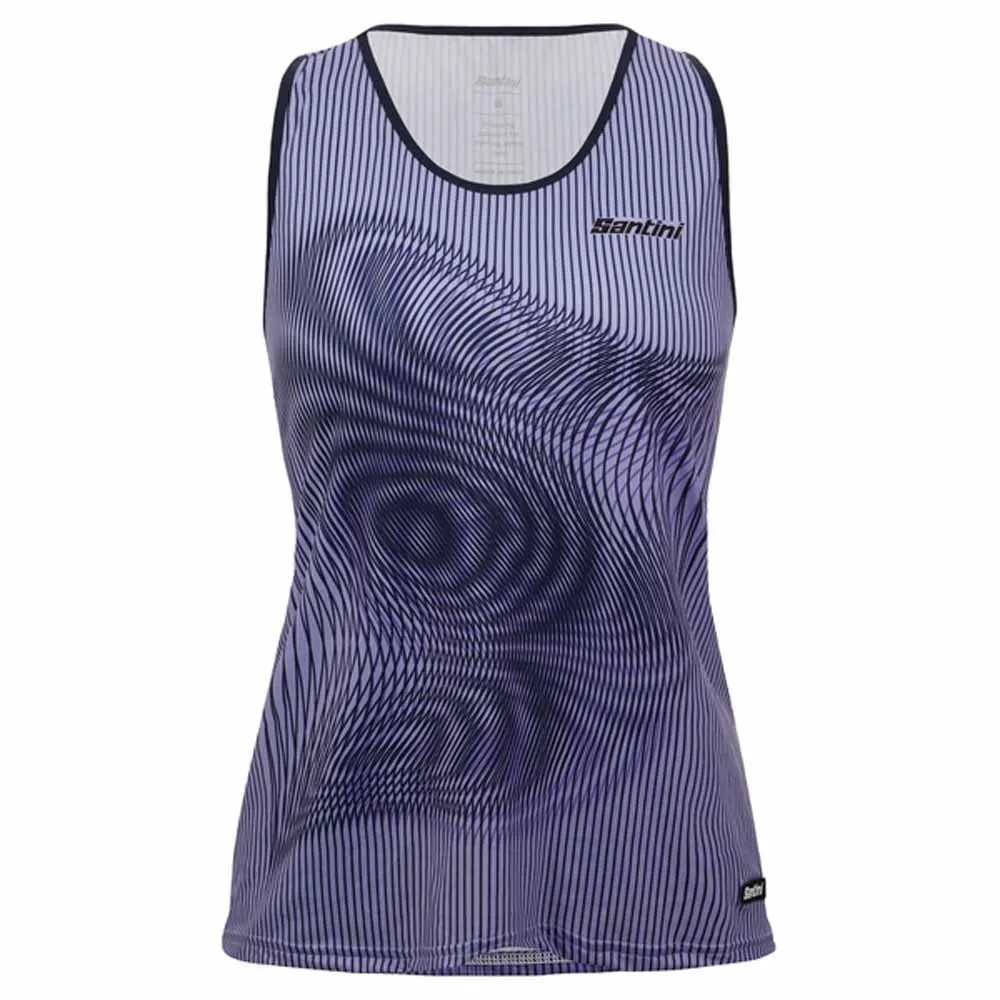 SANTINI Vortex 無袖 T T 恤 透氣 舒適