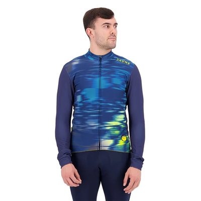 SANTINI Maillot Jaune Long S 車衣 保暖 透氣 正品歐洲代購 [139117195]