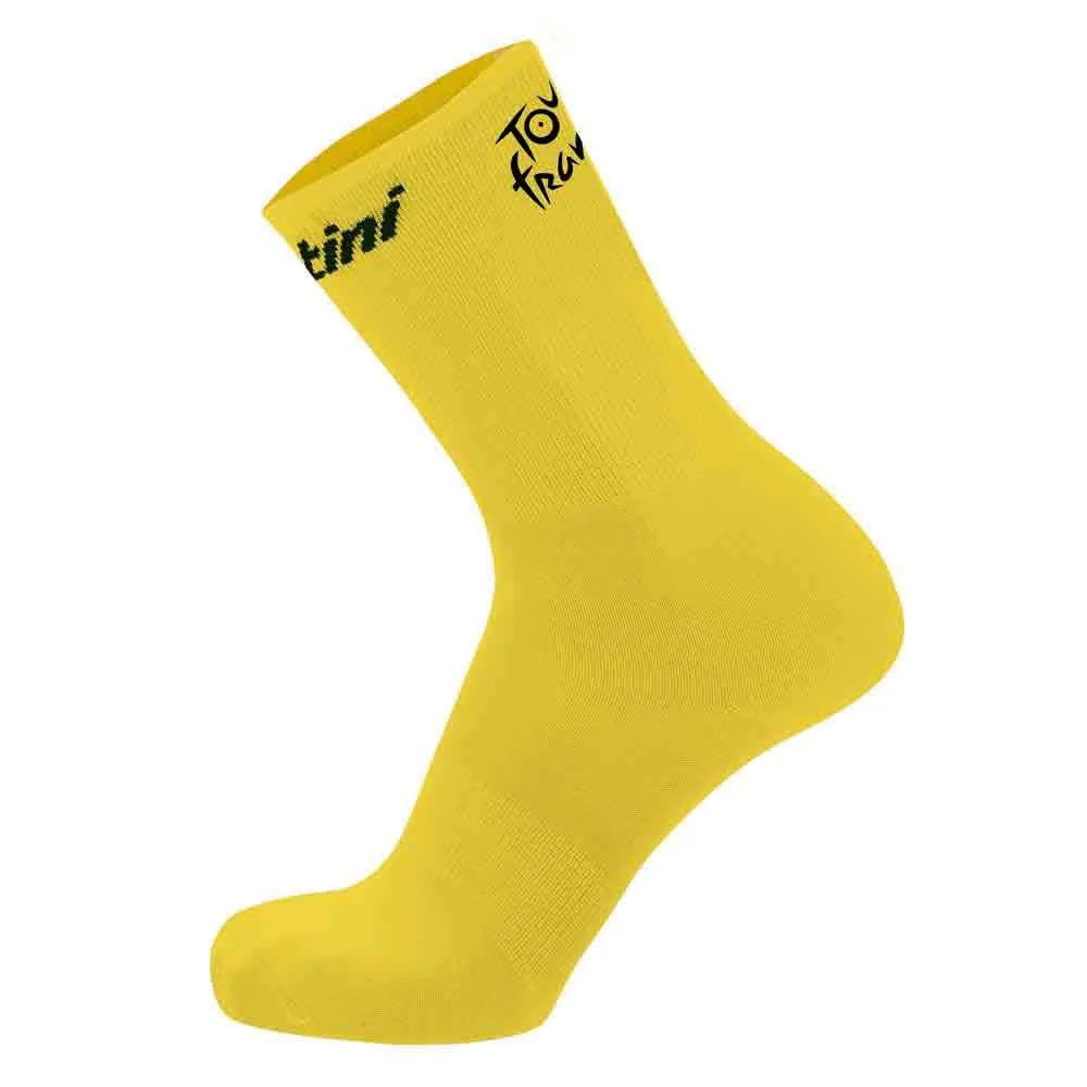 SANTINI Tour France Official 車襪 透氣 高筒 正品歐洲代購 [139699263]
