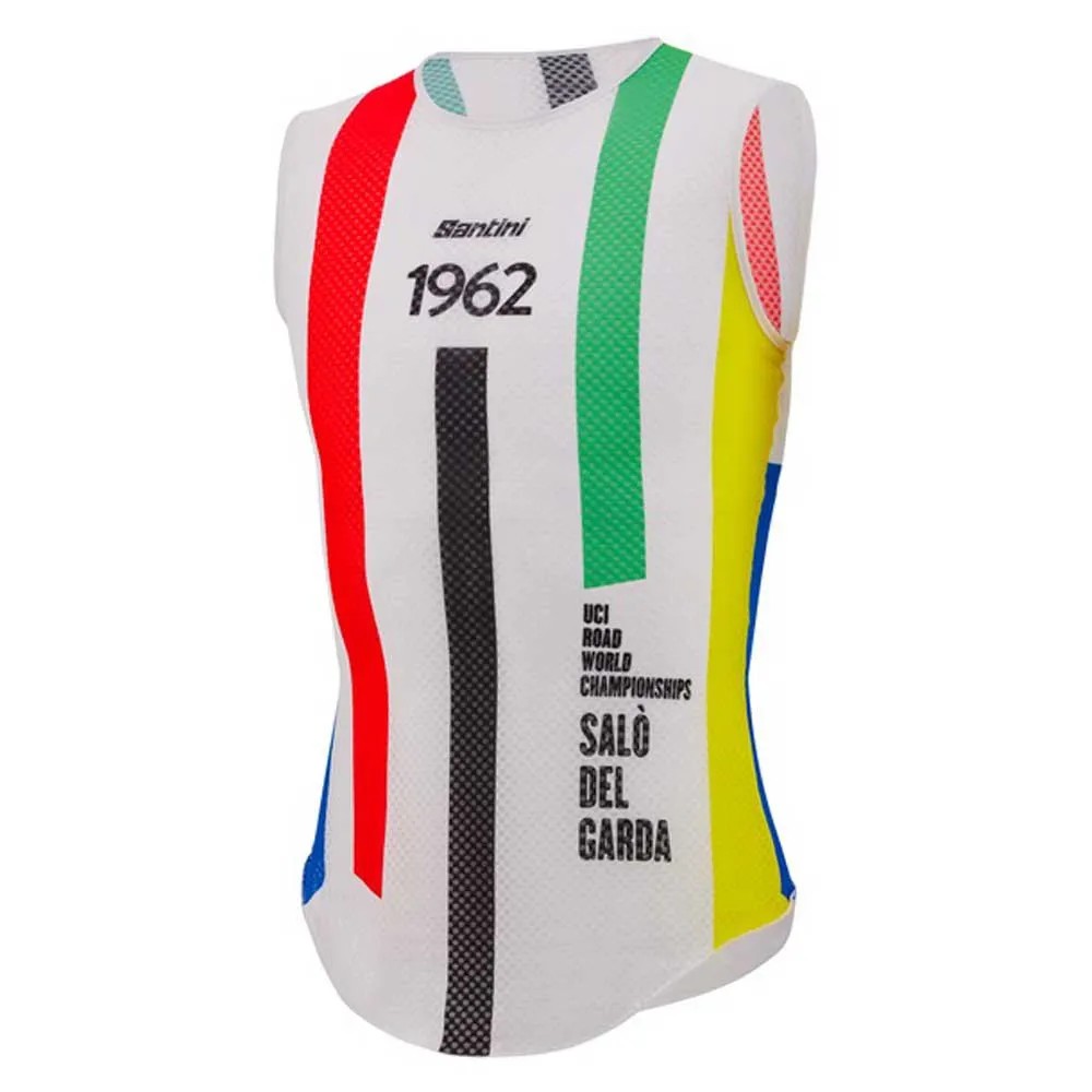 SANTINI Salo Del Garda Uci S 透氣 無袖 正品歐洲代購 [139704901]