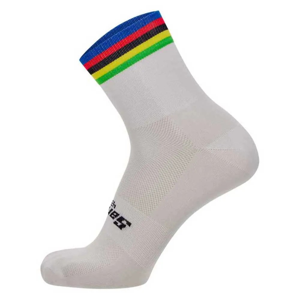 SANTINI Uci Official World C 車襪 透氣 輕量 正品歐洲代購 [139704920]