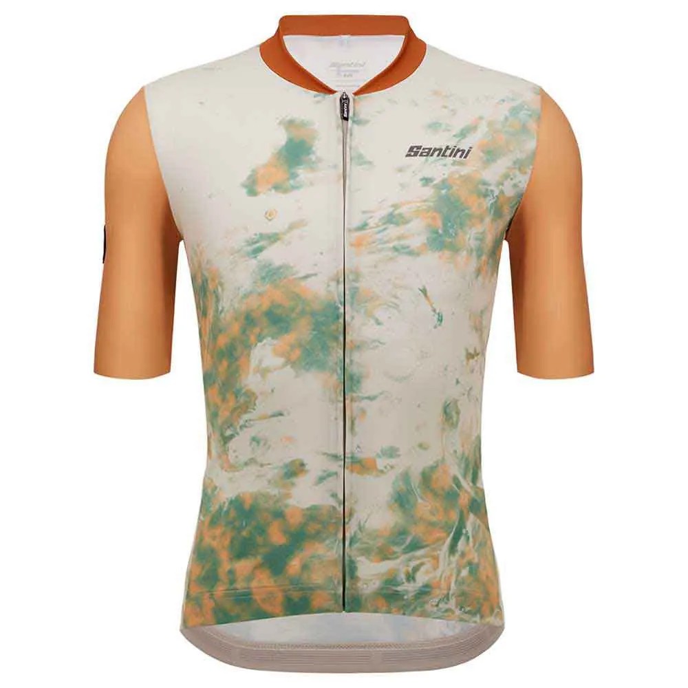 SANTINI Marble Sllim Fit Sho 車衣 修身 透氣 排汗 正品歐洲代購 [140113885]