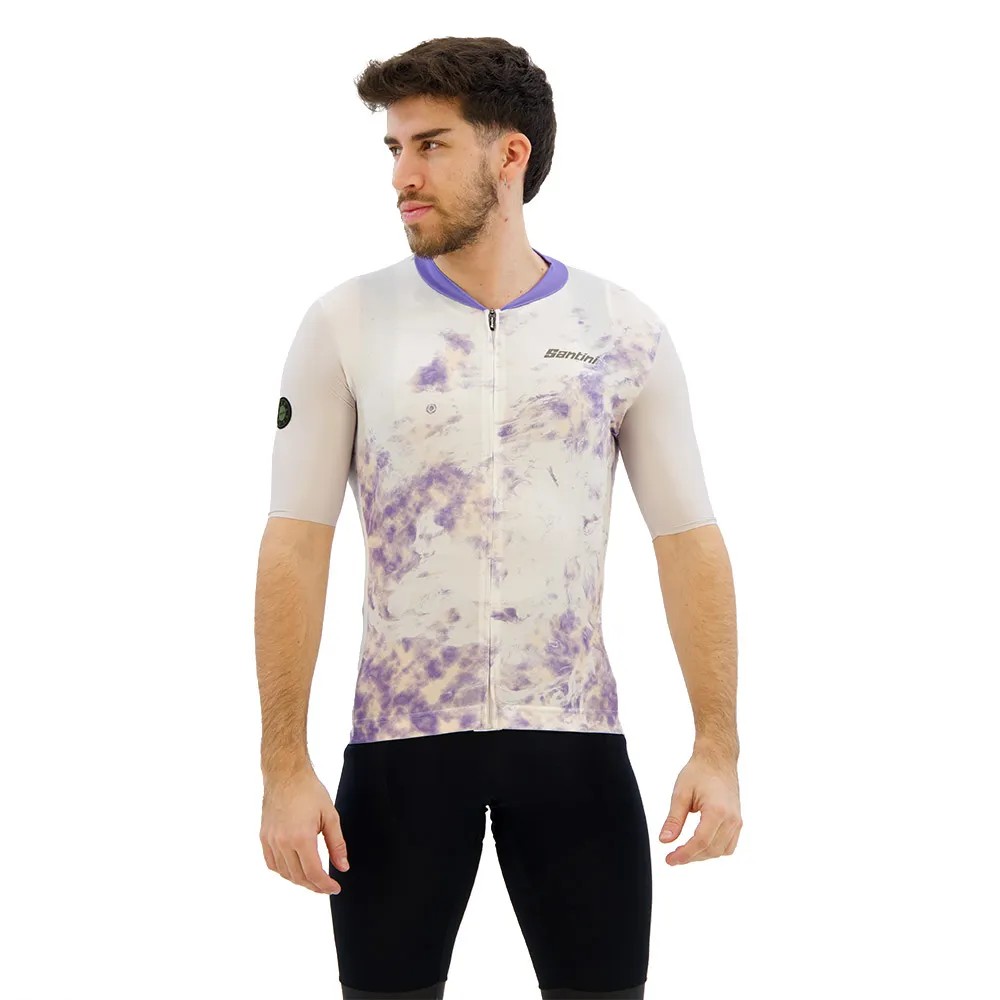SANTINI Marble Sllim Fit Sho 車衣 修身 透氣 排汗 正品歐洲代購 [140113886]