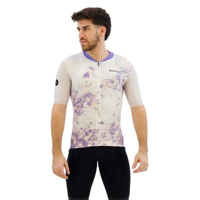 SANTINI Marble Sllim Fit Sho 車衣 修身 透氣 排汗 正品歐洲代購 [140113886]
