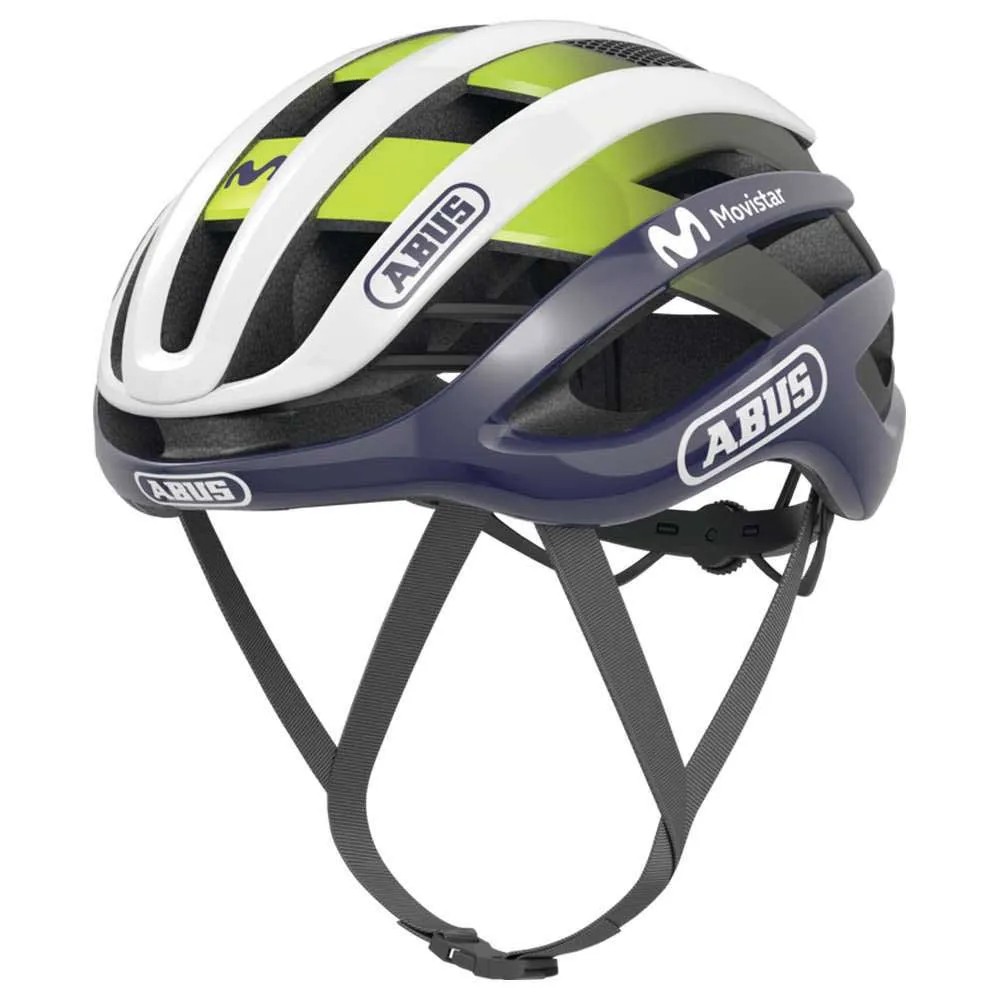 ABUS Airbreaker Movistar 安全帽 空氣動力 通風設計 正品歐洲代購 [140123310]
