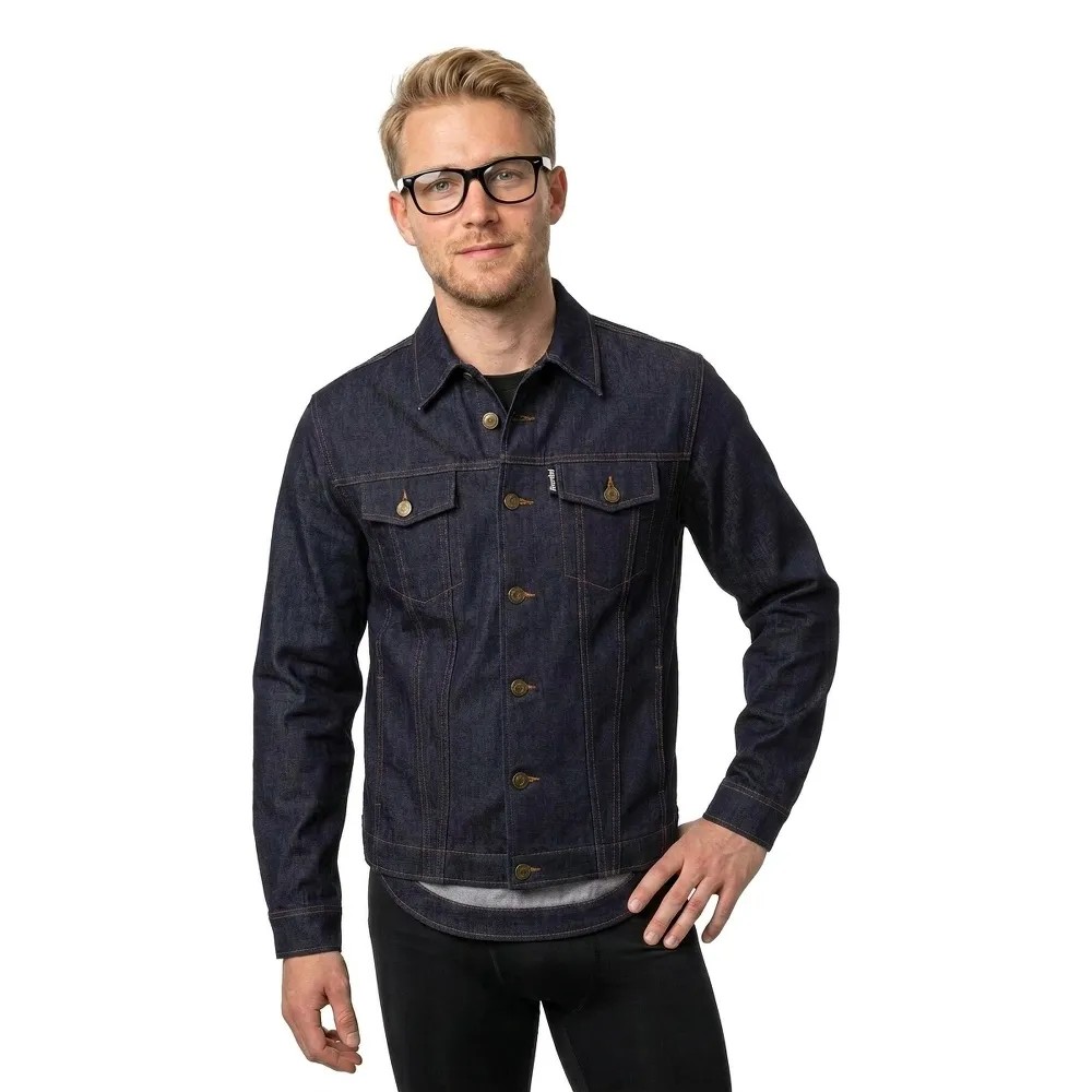 SANTINI Denim 外套 防潑水 彈性 防風 休閒