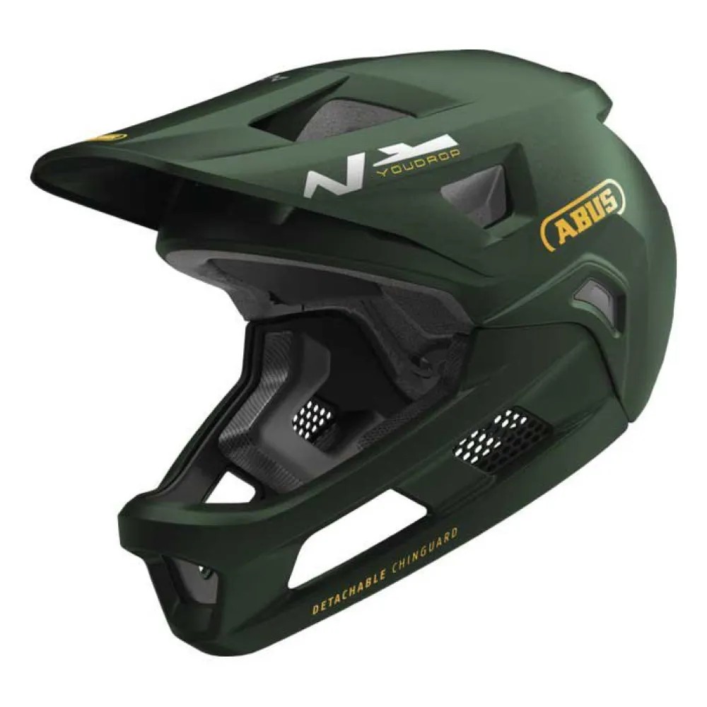 ABUS Youdrop Ff Mtb 安全帽 全罩式 可拆卸