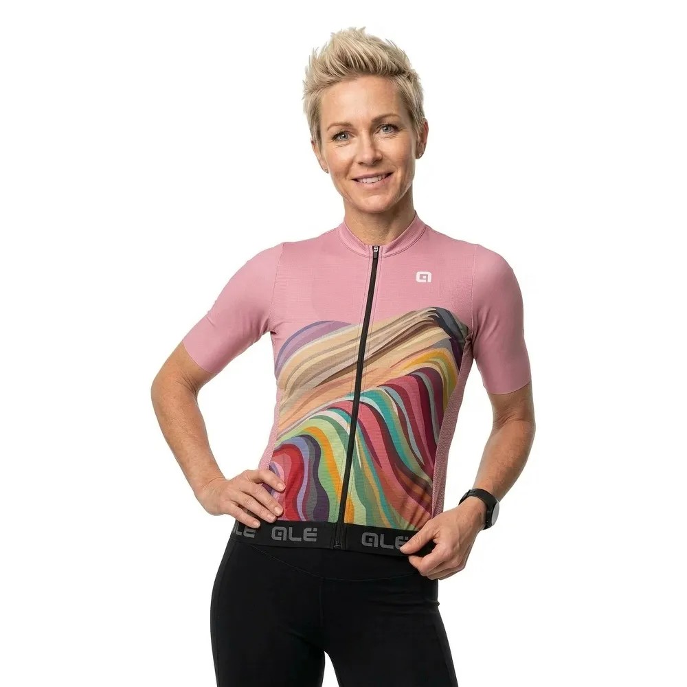 ALE Pr E Rainbow 短袖 車衣 透氣 吸濕排汗