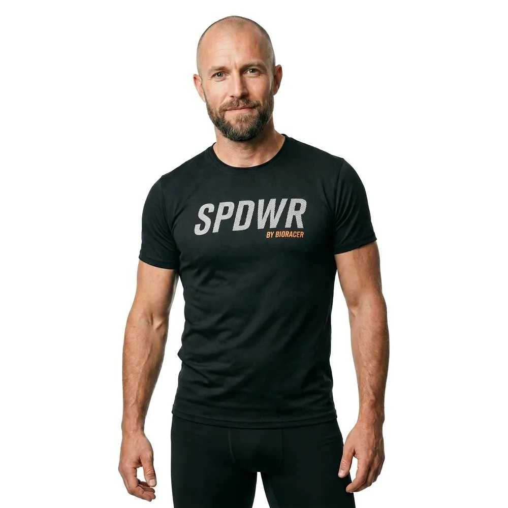 BIORACER Spdwr 短袖 T T 恤 有機棉 舒適