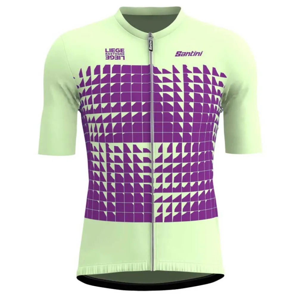 SANTINI Liege Bastogne Short 車衣 透氣 經典合身 正品歐洲代購 [140561141]