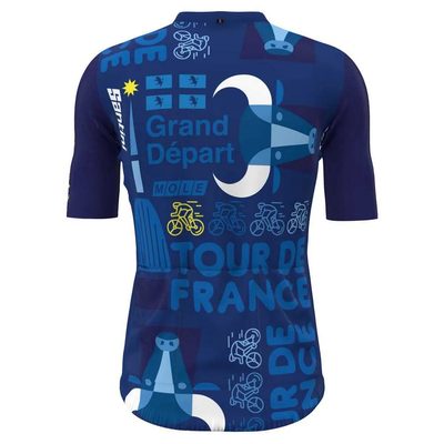 SANTINI Torino Tour France O 車衣 透氣 排汗 正品歐洲代購 [140727012]