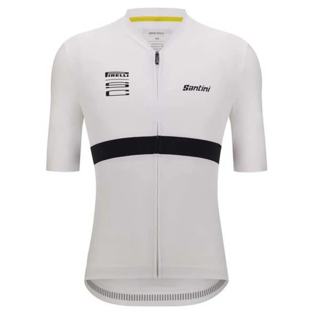 SANTINI Pirelli Short Sleeve 車衣 彈性 透氣 正品歐洲代購 [140893114]