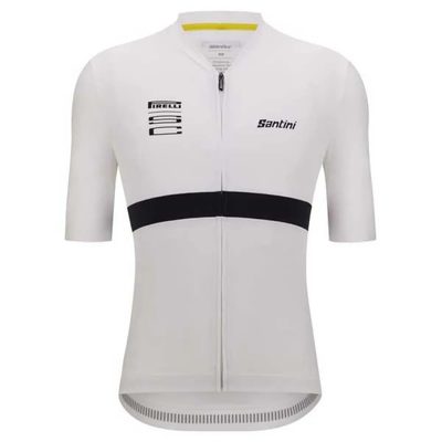 SANTINI Pirelli Short Sleeve 車衣 彈性 透氣 正品歐洲代購 [140893114]