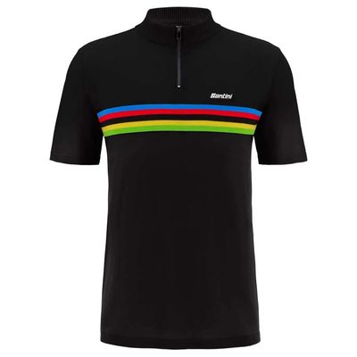 SANTINI Uci World Champion S POLO衫 透氣 排汗 正品歐洲代購 [140911101]
