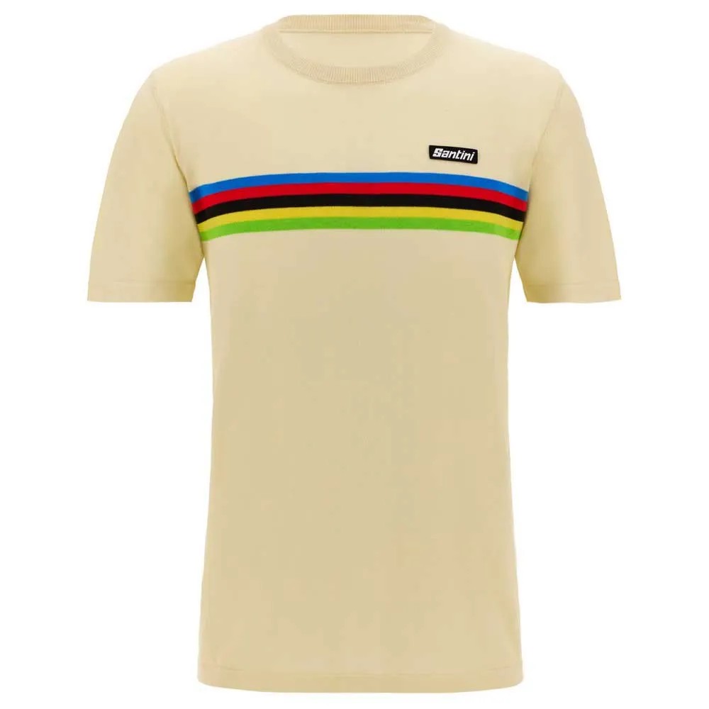 SANTINI Uci World Champion S T恤 經典 舒適 正品歐洲代購 [140911104]
