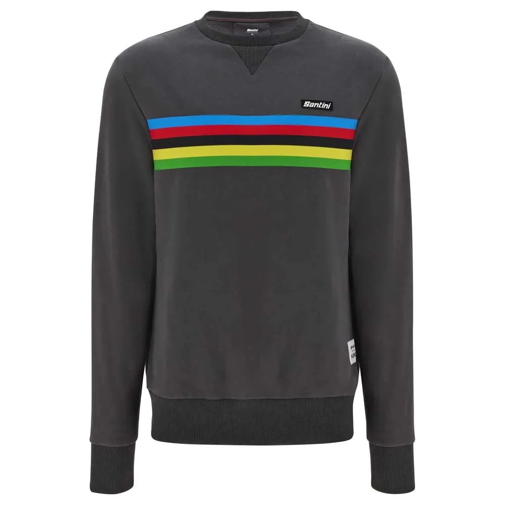 SANTINI Uci World Champion 大學T 耐磨 舒適 厚實 正品歐洲代購 [140911106]