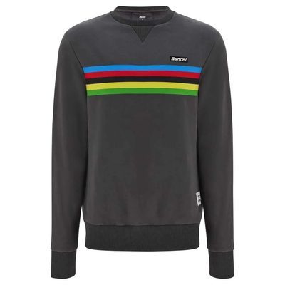 SANTINI Uci World Champion 大學T 耐磨 舒適 厚實 正品歐洲代購 [140911106]