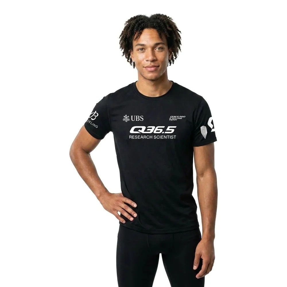 Q36.5 Pro Cycling Team Sho T 恤 舒適 透氣 短袖 休閒