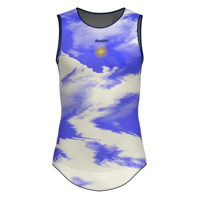 SANTINI Paris Nice Sleeveles 透氣 排汗 正品歐洲代購 [141711980]