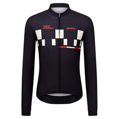 SANTINI Paris Roubaix Long S 車衣 保暖 長袖 正品歐洲代購 [141711984]