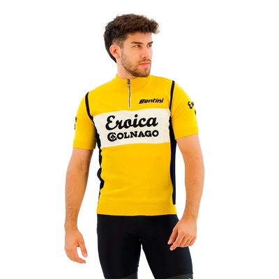 SANTINI Eroica Colnago Short 車衣 復古羊毛 經典車衣 正品歐洲代購 [141719158]