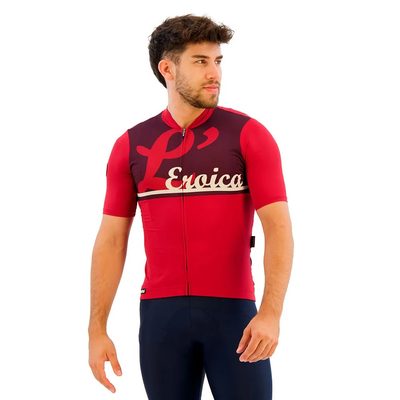 SANTINI Eroica L Short Sleev 車衣 透氣 復古 正品歐洲代購 [141719159]