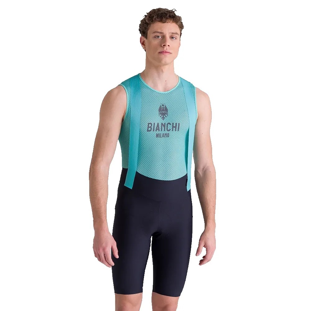 SANTINI Bianchi Milano Race 短褲 義大利布料 壓縮機能 正品歐洲代購 [141774615]
