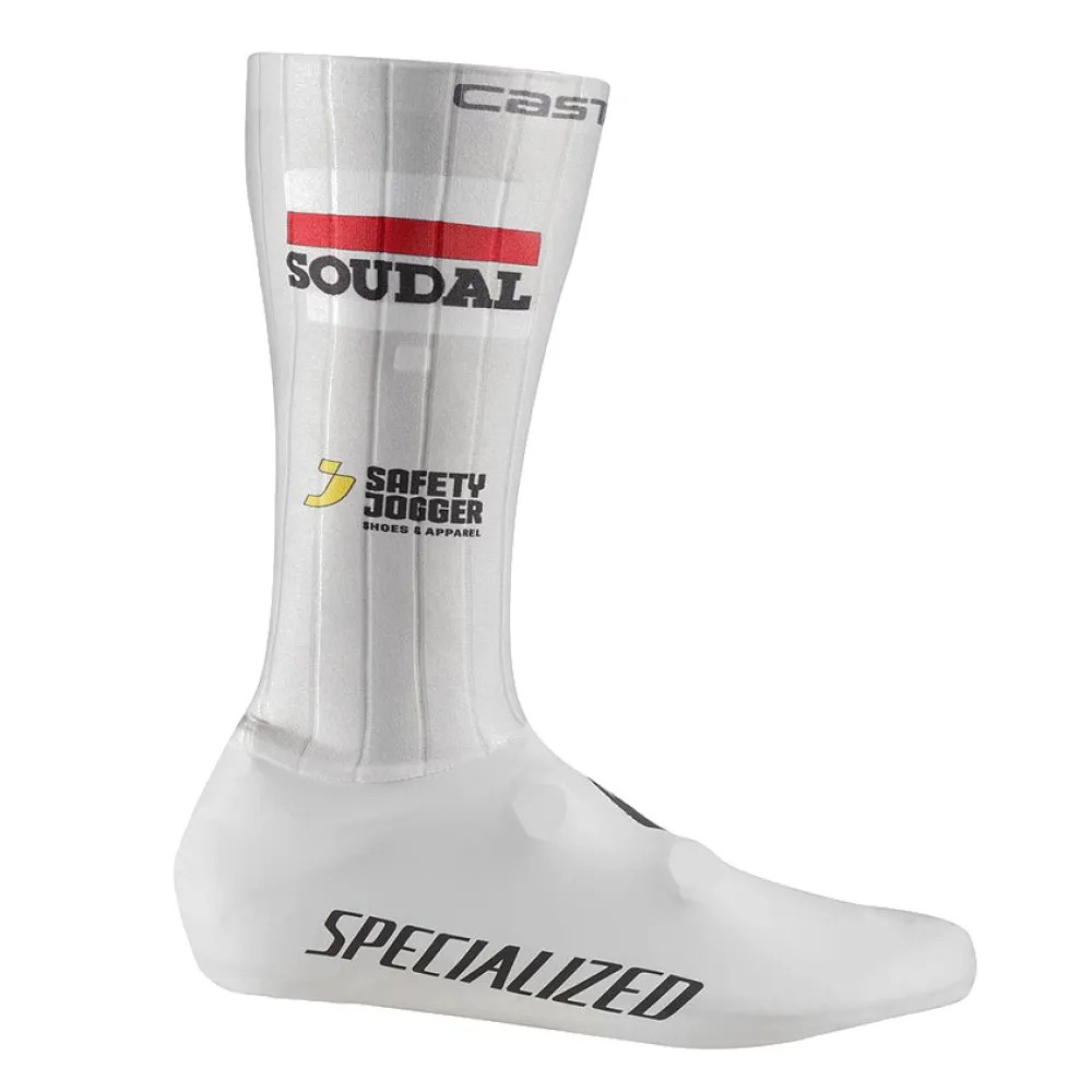 CASTELLI Fast Feet Tt Soudal 防水鞋套 透氣 輕量 正品歐洲代購 [141828766]