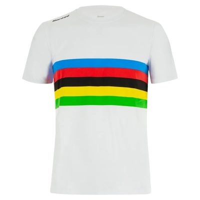 SANTINI Official Uci Rainbow T恤 透氣 舒適 正品歐洲代購 [141840548]