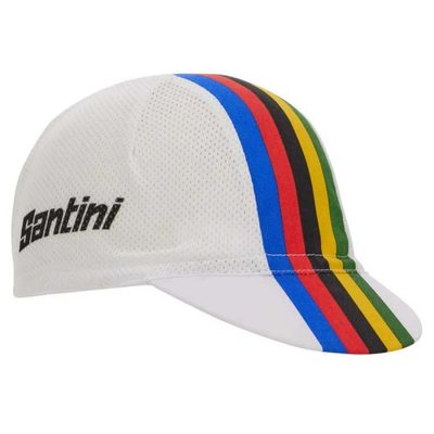 SANTINI Uci World Champion 棒球帽 透氣 輕量 正品歐洲代購 [141840563]