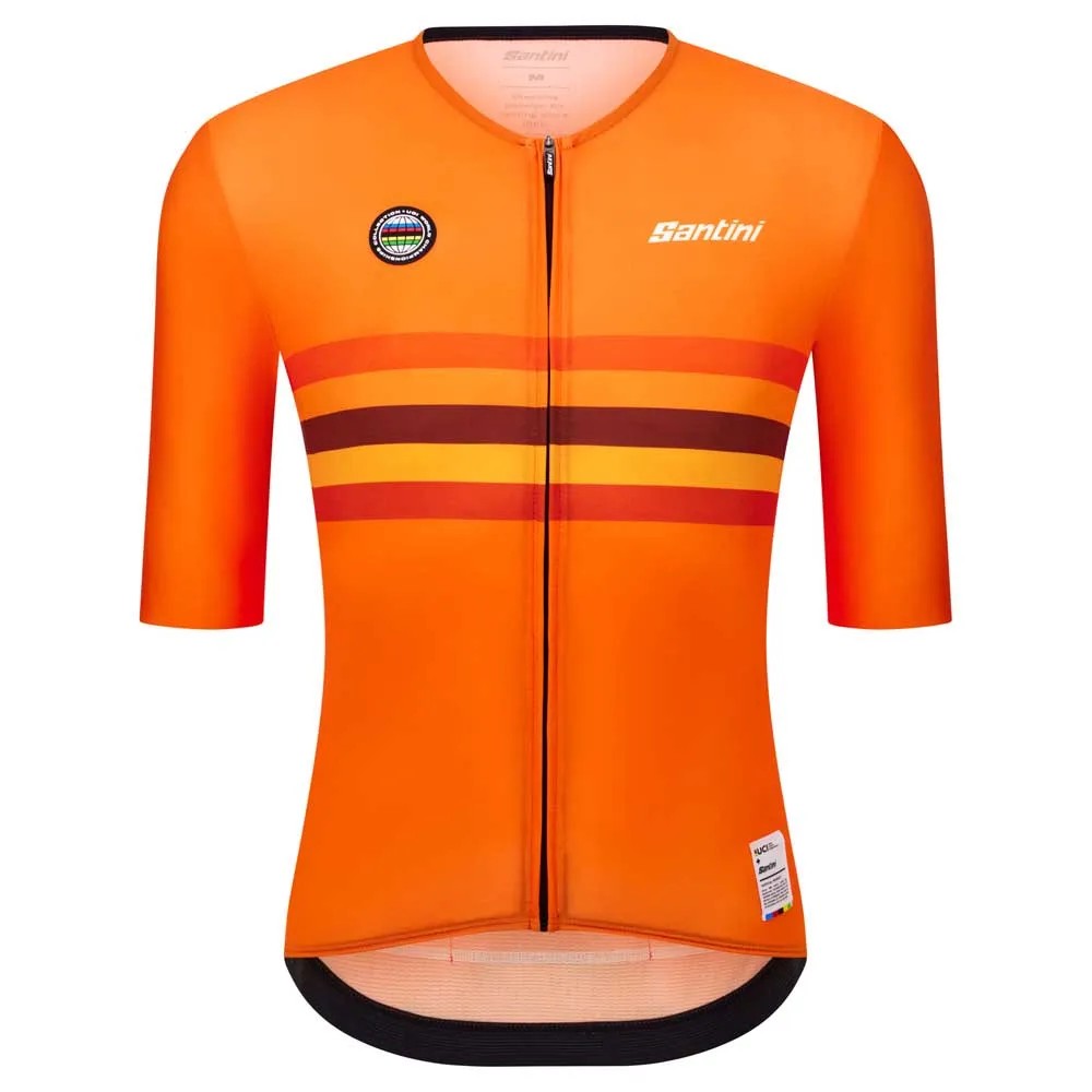 SANTINI Uci World Champion N 車衣 彈性 荷蘭國旗 正品歐洲代購 [141840589]