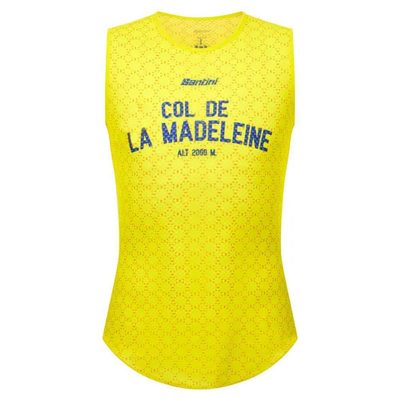SANTINI Maillot Jaune Col Ma 透氣 快乾 正品歐洲代購 [141905937]