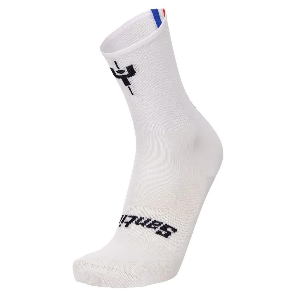 SANTINI Maillot Jaune Hautac 車襪 耐磨 高筒 正品歐洲代購 [141905943]