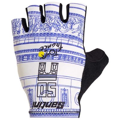 SANTINI Tdf Arrivee Arc Trio 手套 透氣 防滑 正品歐洲代購 [141905946]