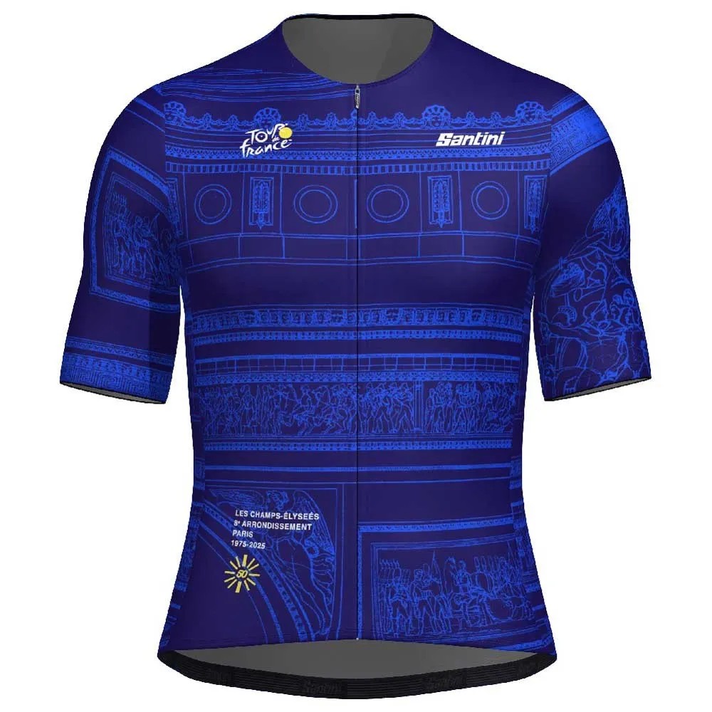 SANTINI Tdf Arrivee Arc Trio 車衣 彈性 透氣 防曬 正品歐洲代購 [141905947]