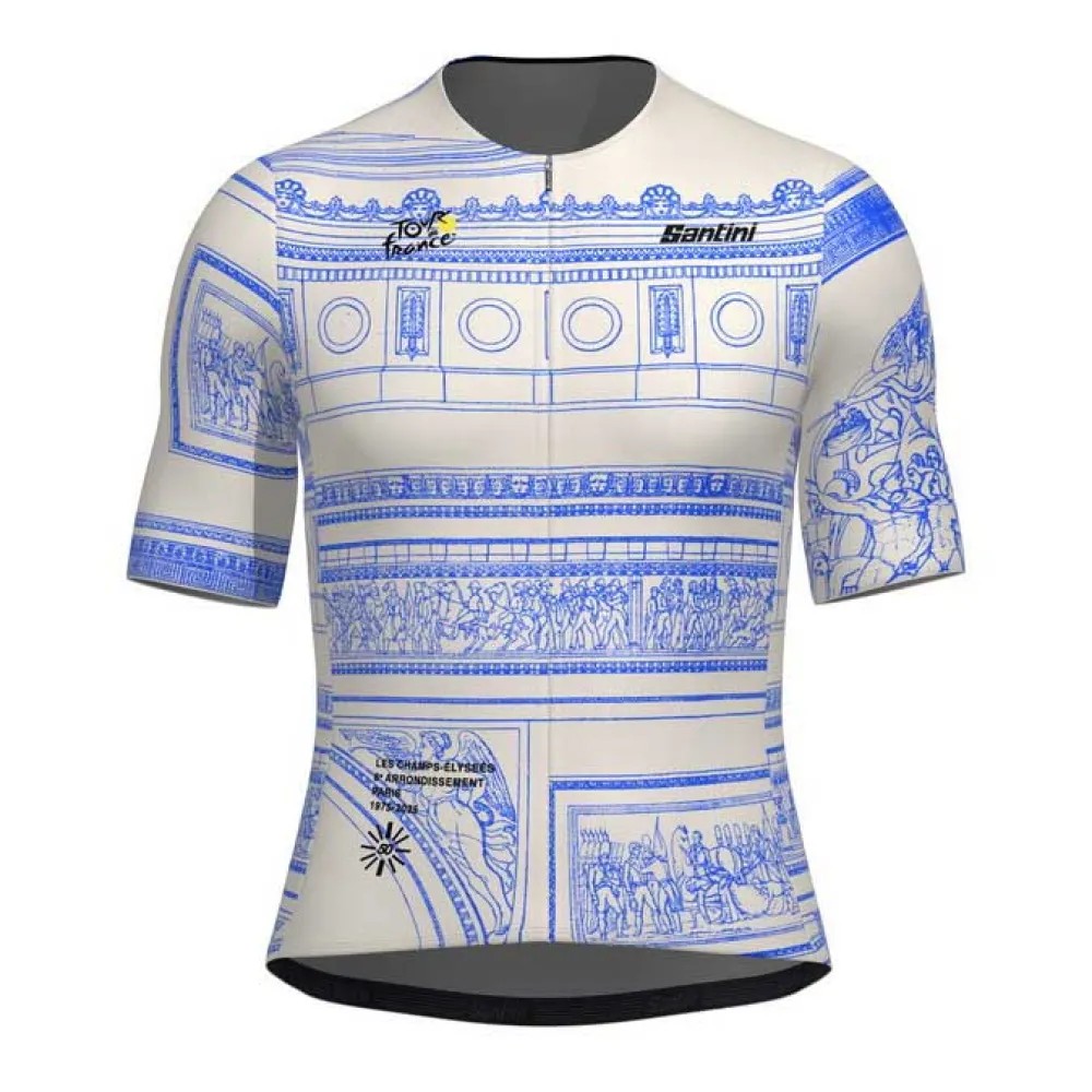 SANTINI Tdf Arrivee Arc Trio 車衣 彈性 透氣 修身 正品歐洲代購 [141905948]