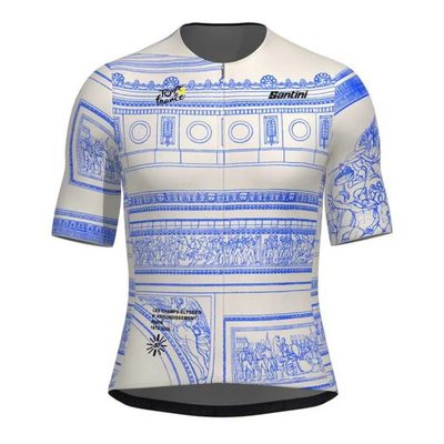 SANTINI Tdf Arrivee Arc Trio 車衣 彈性 透氣 修身 正品歐洲代購 [141905948]