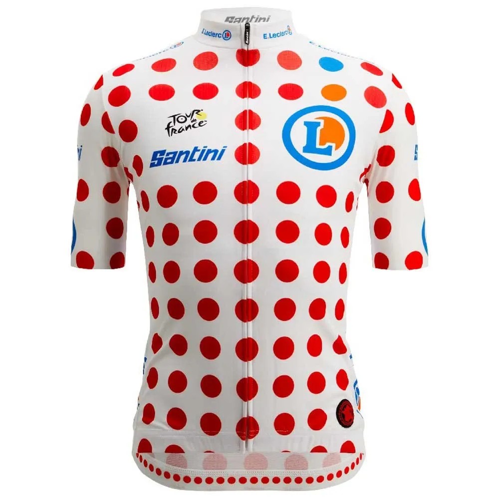 SANTINI Tour France Polka Do 車衣 透氣 輕量 正品歐洲代購 [141905976]