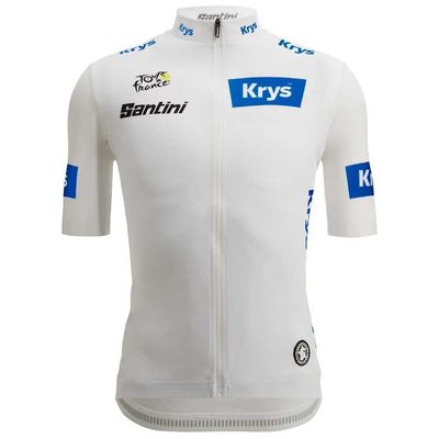 SANTINI Tour France White Sh 車衣 透氣 輕量 正品歐洲代購 [141905979]
