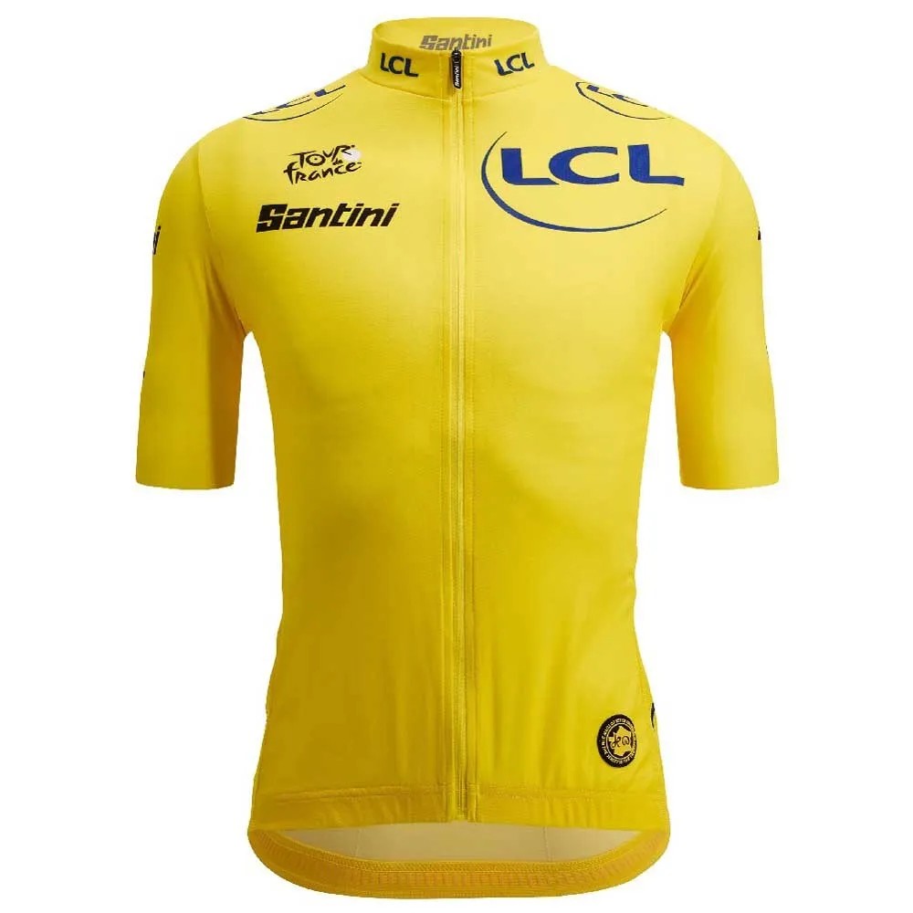 SANTINI Tour France Yellow S 車衣 透氣 輕盈 正品歐洲代購 [141905982]