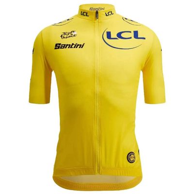 SANTINI Tour France Yellow S 車衣 透氣 輕盈 正品歐洲代購 [141905982]