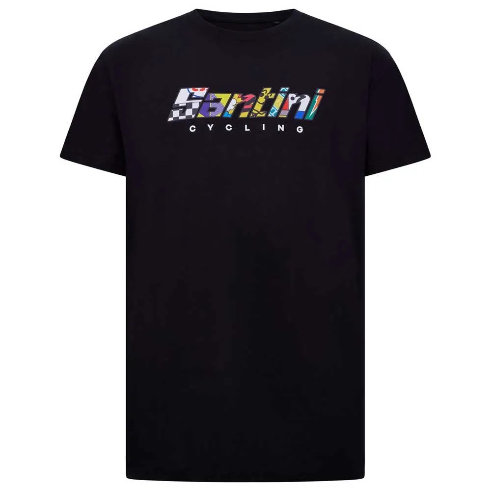 SANTINI Years Short Sleeve T T恤 耐磨 舒適 彈性 正品歐洲代購 [142115397]